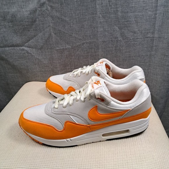 men nike air max 1 anniversary magma orange